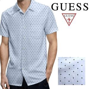 GUESS SHORT Sleeve Button Down- Big Boy's Size 10